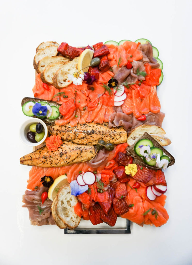 photo of the holiday seacuterie appetizer platter