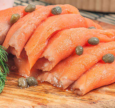 smoked salmon