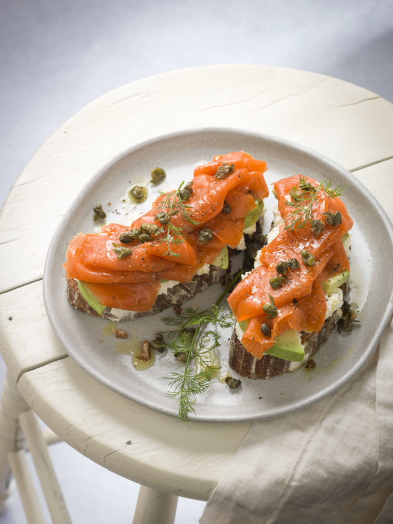 photo of Rustic Avocado Toast with Smoked Salmon Recipe