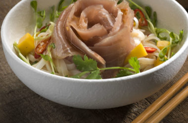 photo of the Smoked Yellowfin Rose with Vermicelli Salad Recipe