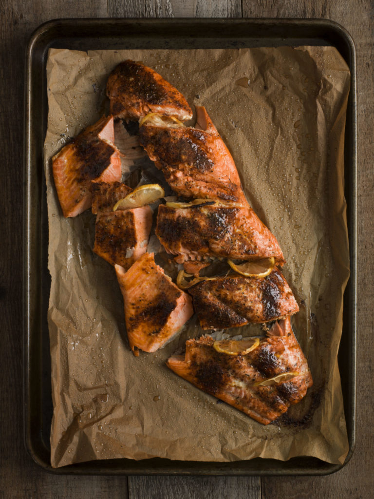 photo of the Whole Roasted Sockeye Salmon Recipe